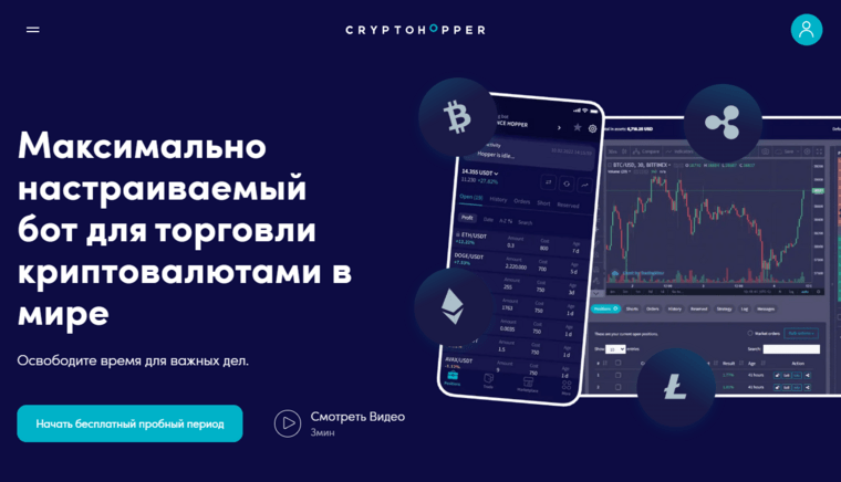 бот для торговли фьючерсами cryptohopper